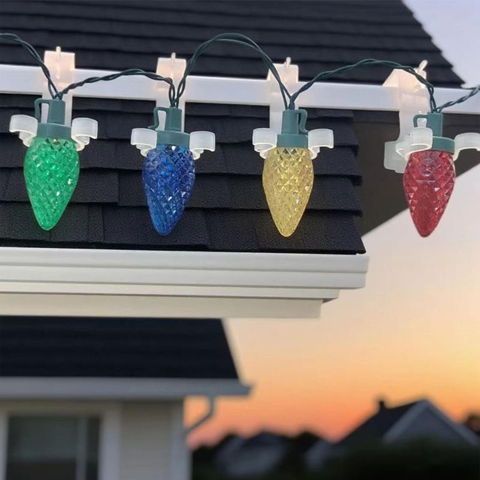 Christmas Light Gutter Clips 1 - Christmas Lights Outdoor review and price
