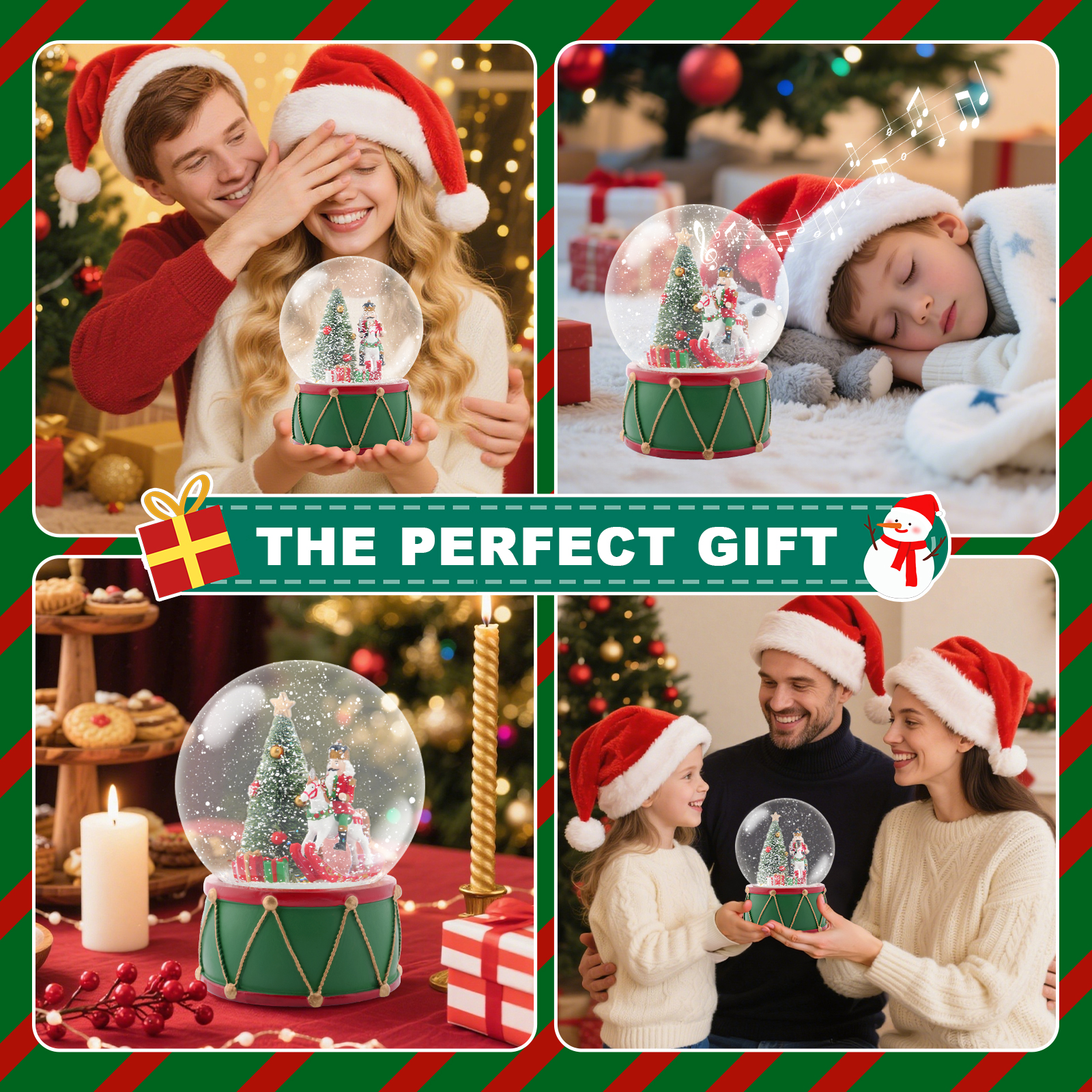 Christmas Music Snow Globe wit - Snow Globe Musical review and price
