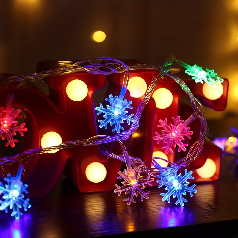 3m LED Snowflake Curtain Light - Led Fairy String Lights review and price
