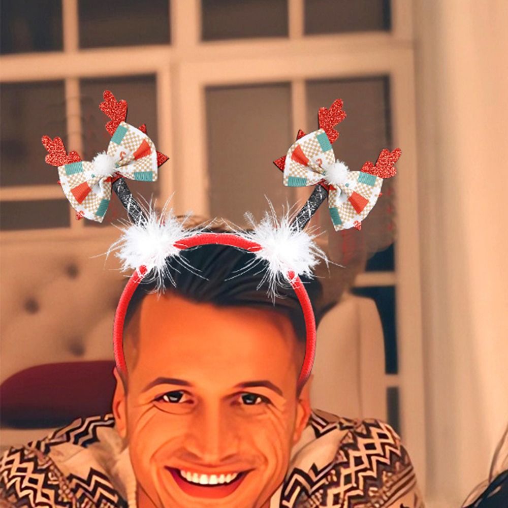 Cute Christmas Headbands Snowm - Reindeer Antlers Headband review and price