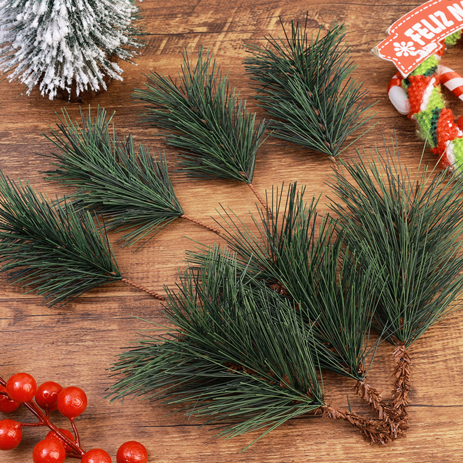 Fake Tree Leaves Branches Arti - Christmas Tree Artificial review and price