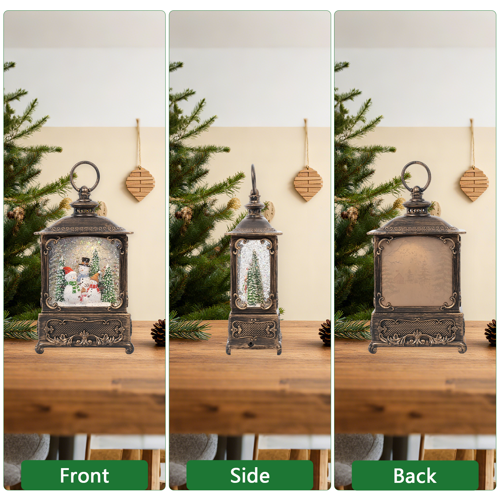 Music Snow Globe Lantern with  - Snow Globe Musical review and price