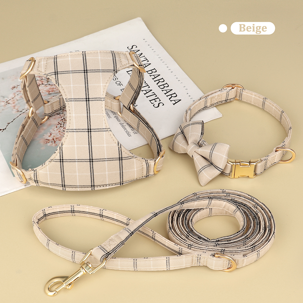 3pcs/set Dog Collar Harness le - Christmas Throw Blanket review and price