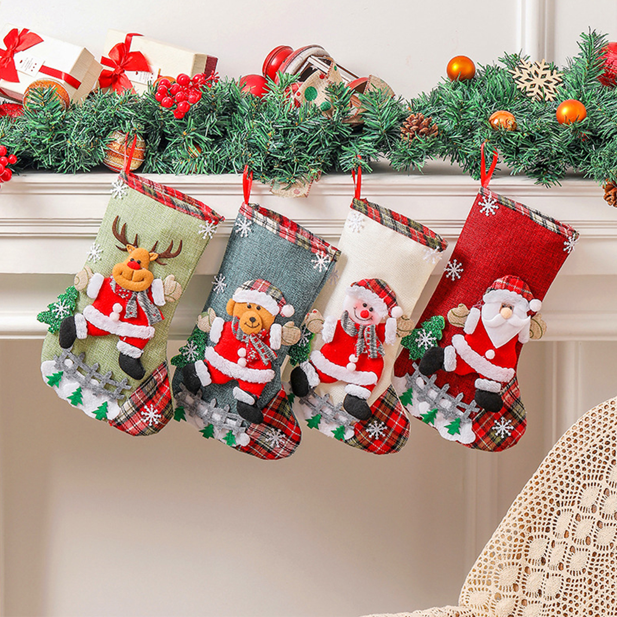 Christmas Stockings Cute Large - Christmas Stocking Hanging review and price