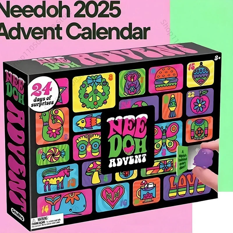 2025 NeeDoh Advent Calendar Gi - Advent Calendar Gift review and price