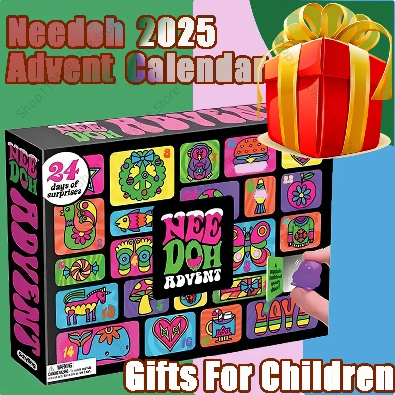 2025 NeeDoh Advent Calendar Gi - Advent Calendar Gift review and price