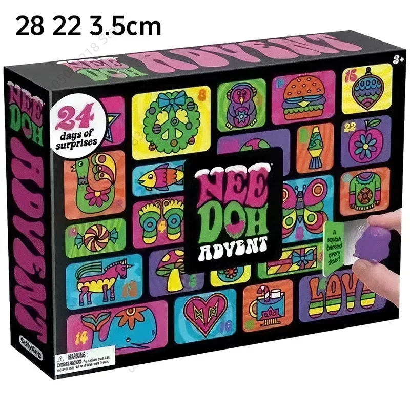 2025 NeeDoh Advent Calendar Gi - Advent Calendar Gift review and price