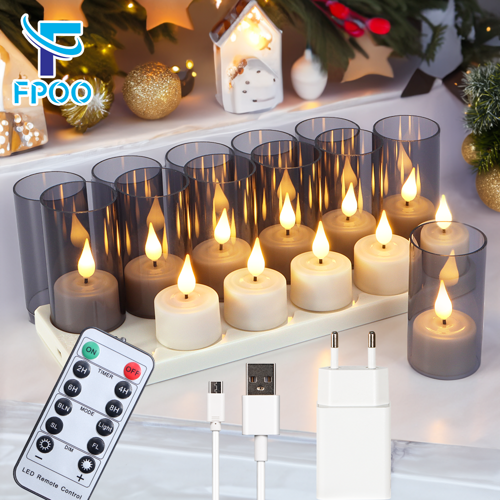 LED Candle Light Rechargeable  - Holiday Candle Set review and price