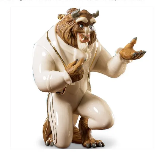 American Gilt Beauty And Beast - Nutcracker Figurine review and price