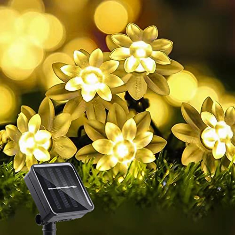 Solar Flower String Lights Out - Led Fairy String Lights review and price