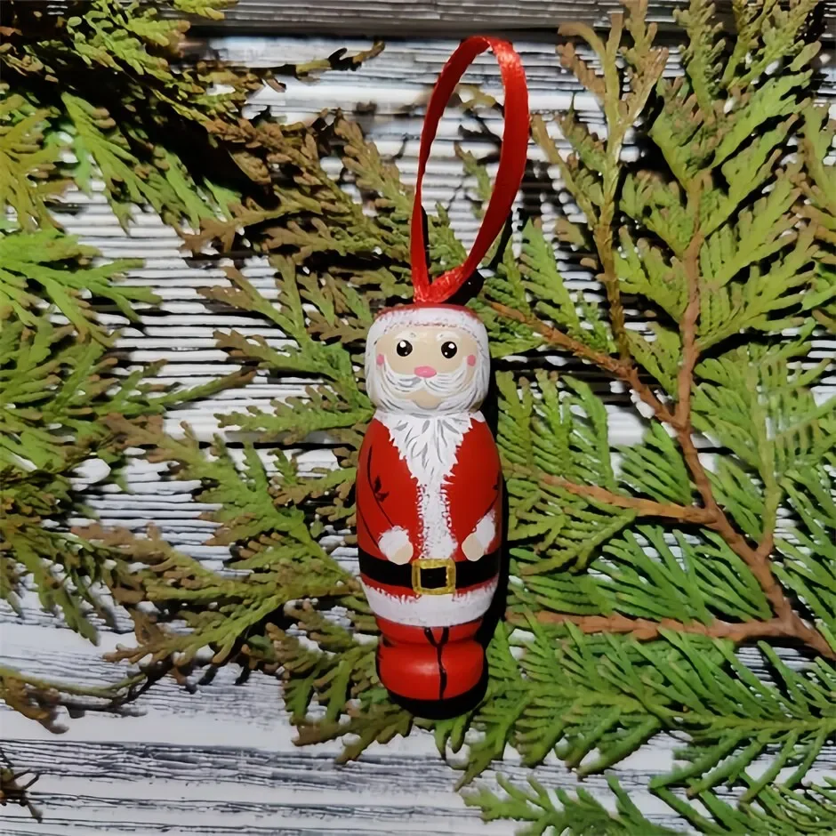 Funny Wooden Santa Stocking Fi - Christmas Stocking Hanging review and price