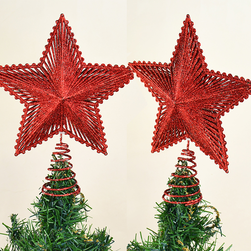 22cm Glitter Christmas Tree To - Star Tree Topper review and price