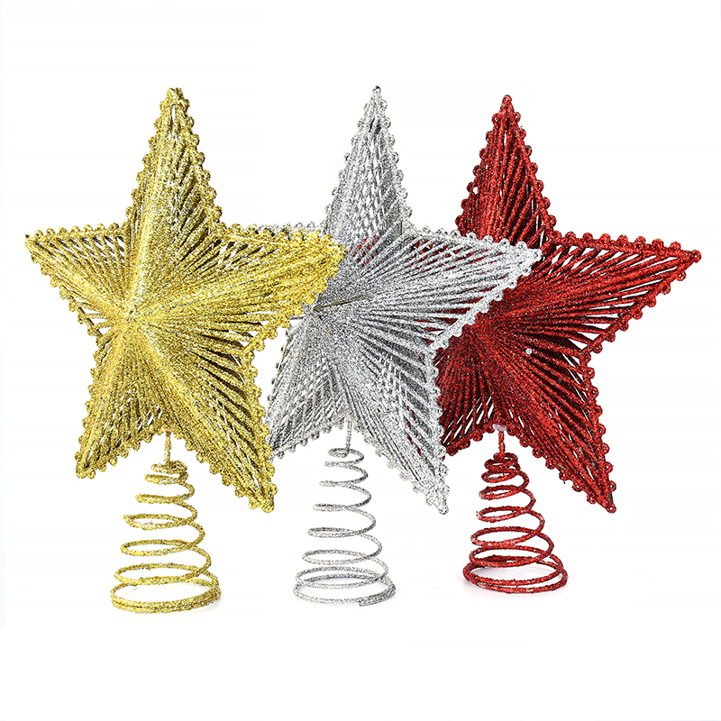 22cm Glitter Christmas Tree To - Star Tree Topper review and price
