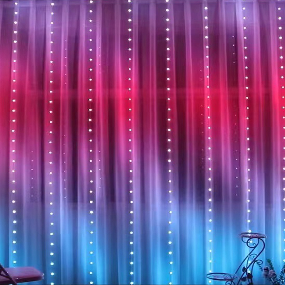 3M RGB Smart LED Curtain Light - Led Fairy String Lights review and price