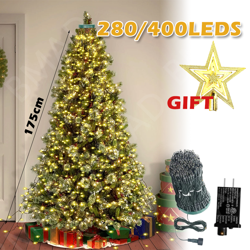 Christmas Tree Waterfall Light - Led Fairy String Lights review and price