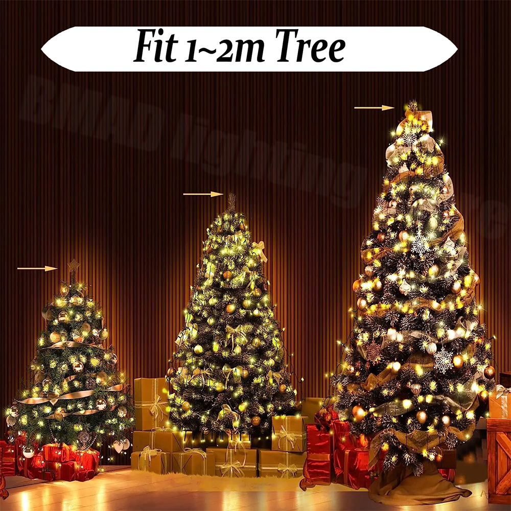 Christmas Tree Waterfall Light - Led Fairy String Lights review and price