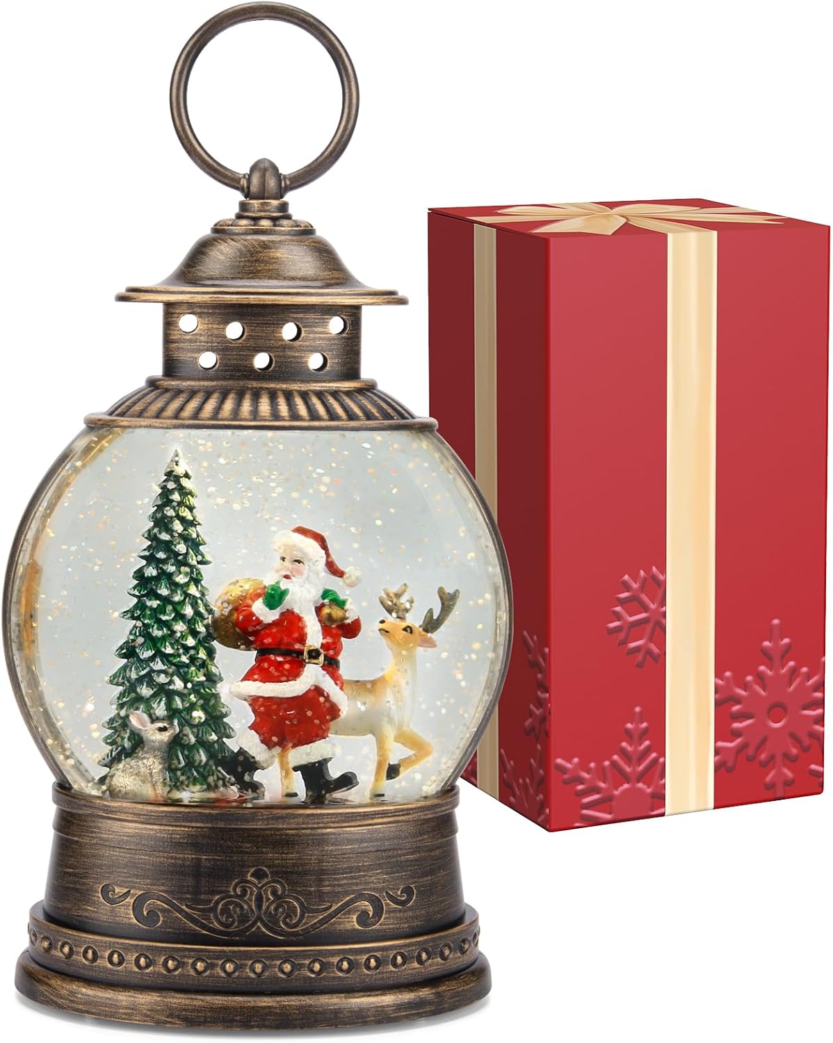 Christmas Snow Globe Lantern w - Snow Globe Musical review and price
