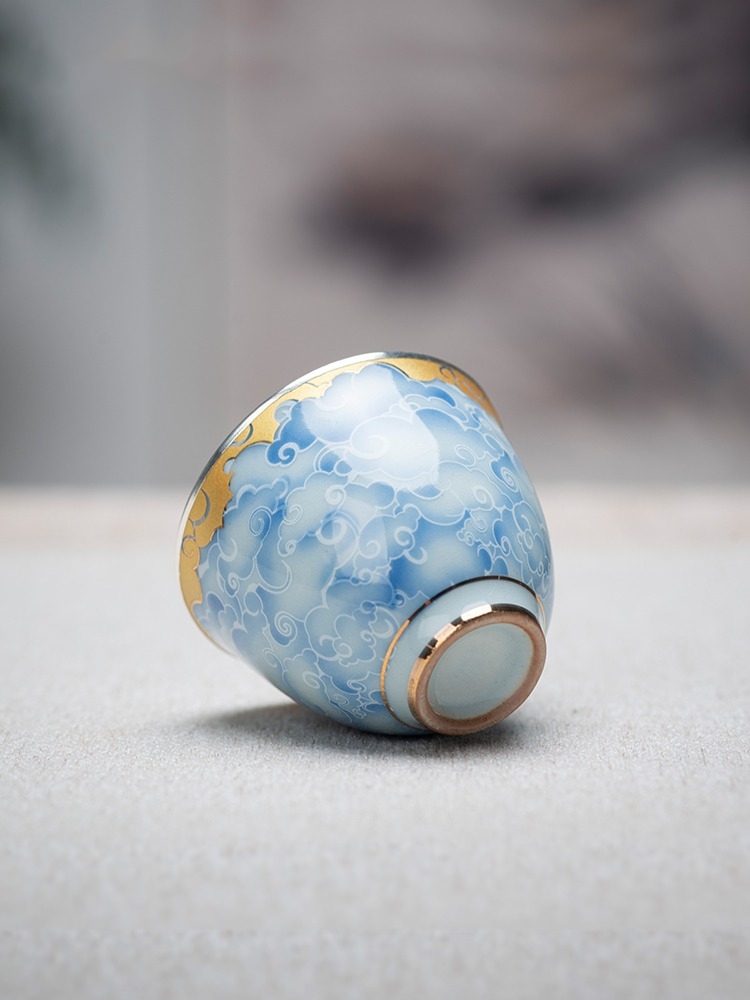 Porcelain wrapped silver cup,  - Gift Box Wrap Set review and price