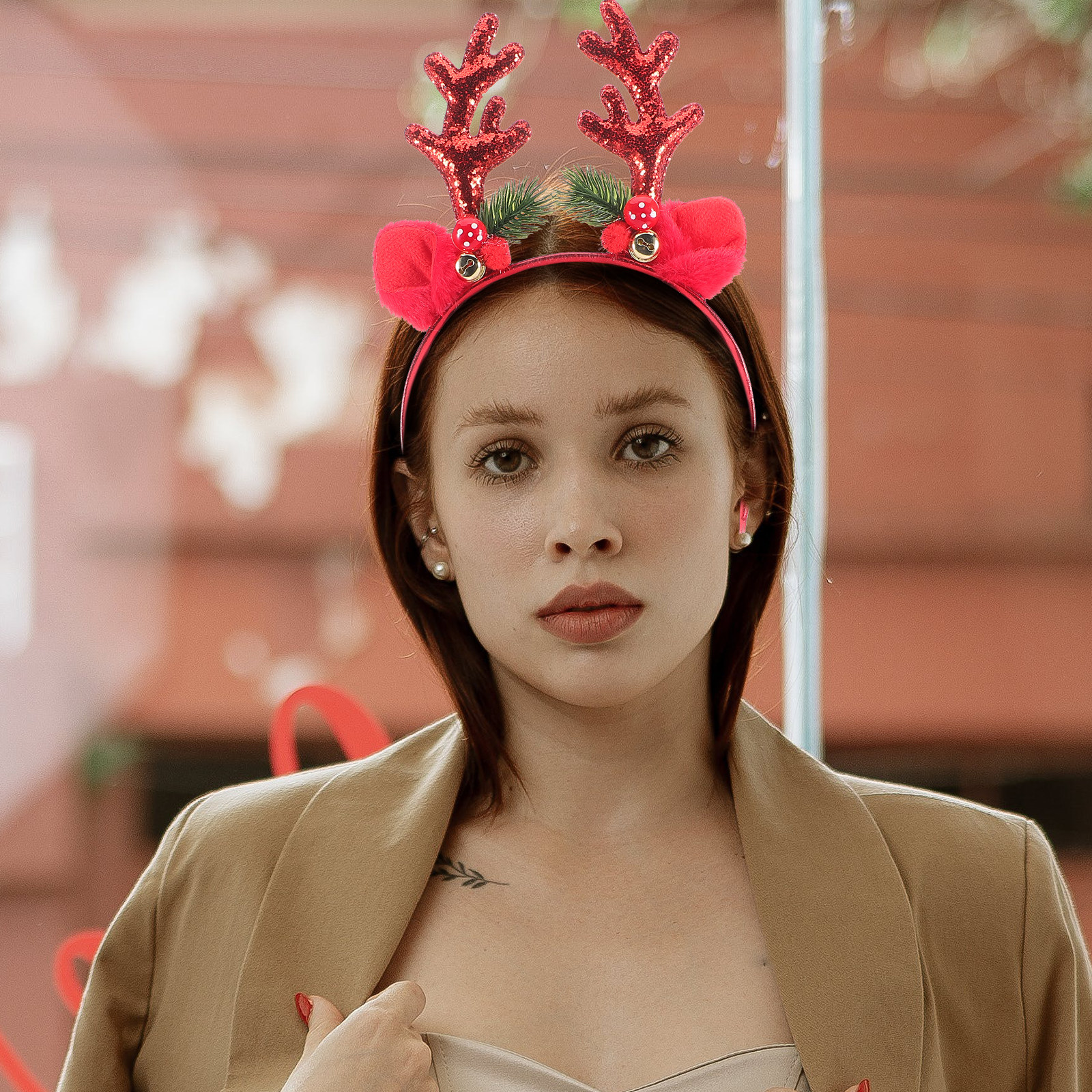 Festive Reindeer Antlers Headb - Reindeer Antlers Headband review and price
