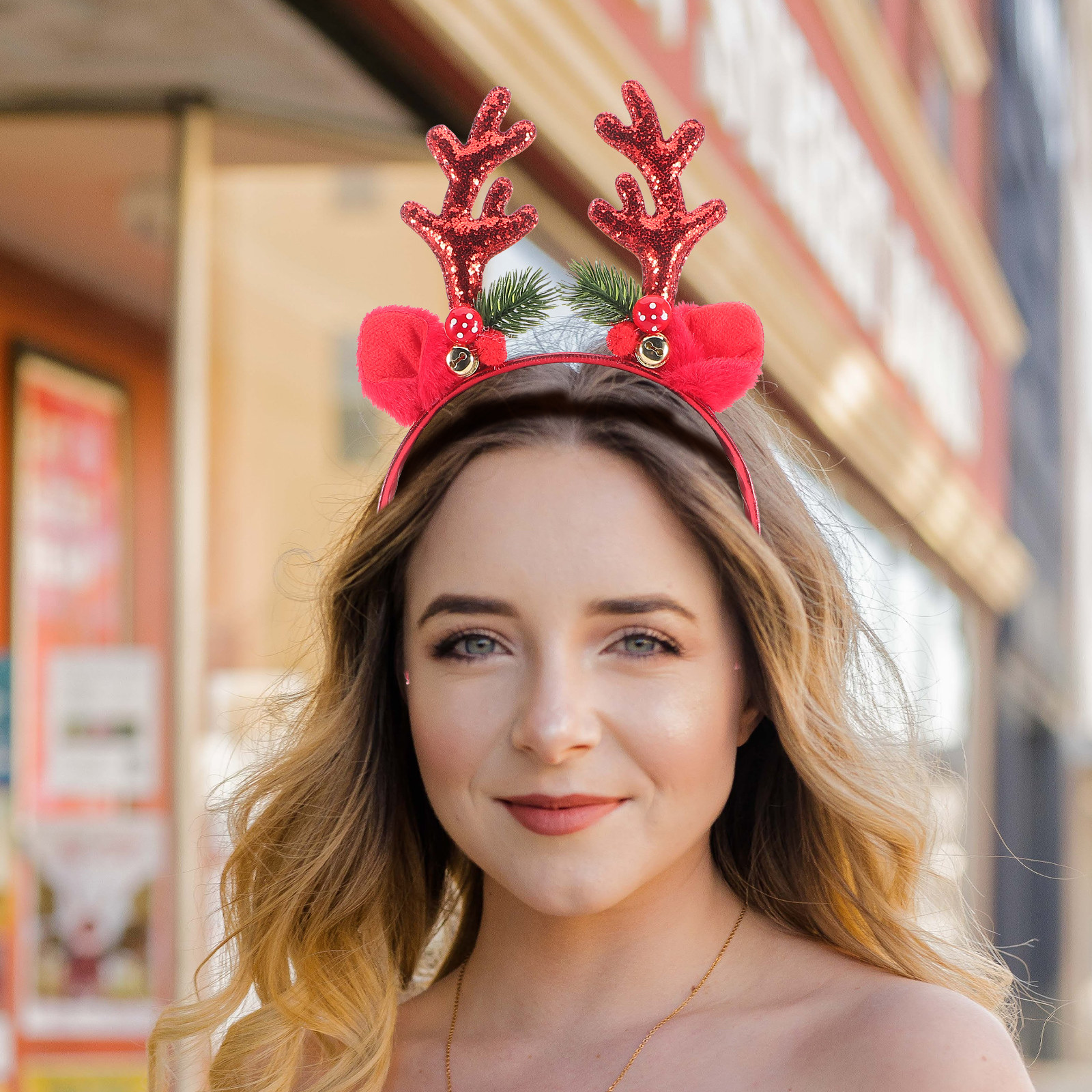 Festive Reindeer Antlers Headb - Reindeer Antlers Headband review and price