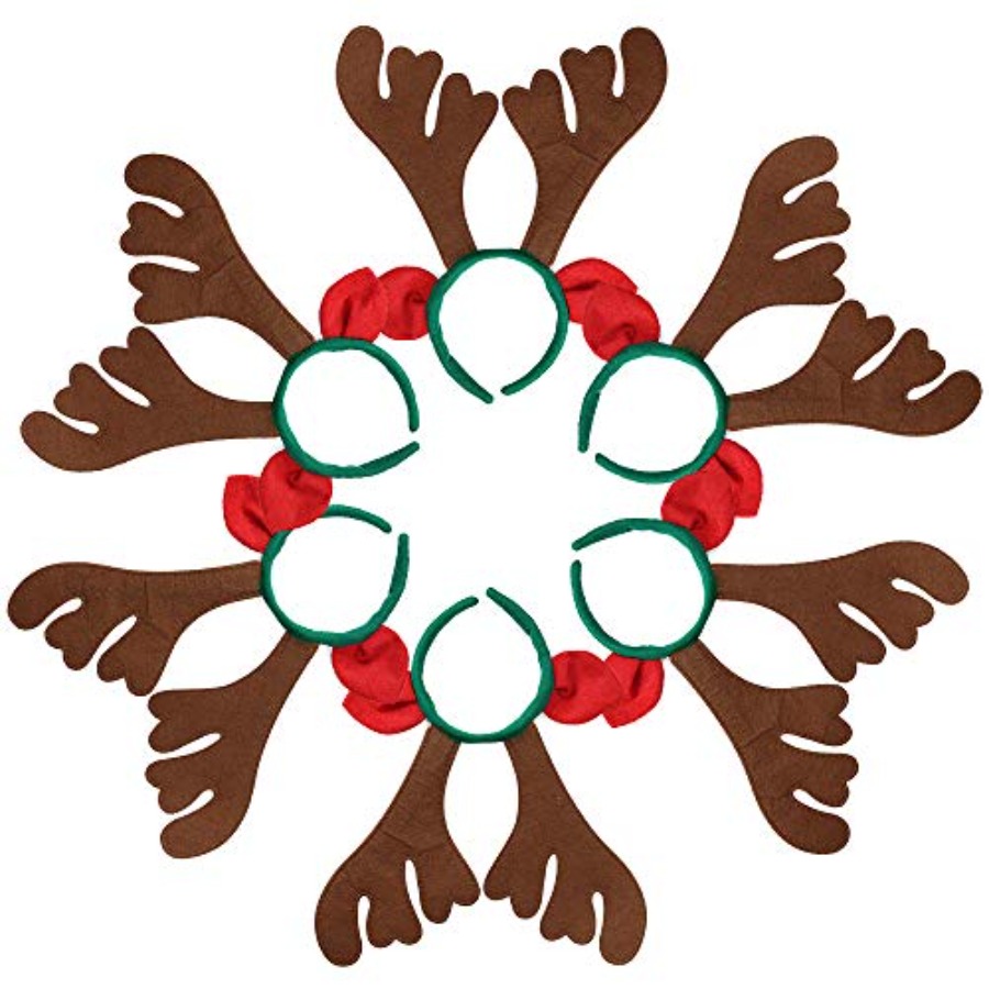 Max Fun 12Pcs Christmas Reinde - Reindeer Antlers Headband review and price