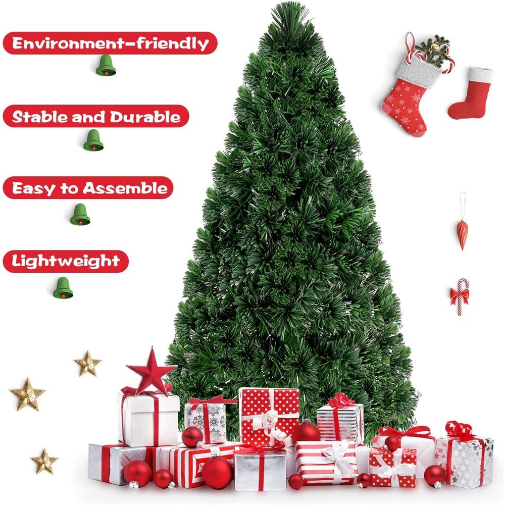 6ft Pre-Lit Artificial Christm - Christmas Tree Artificial review and price